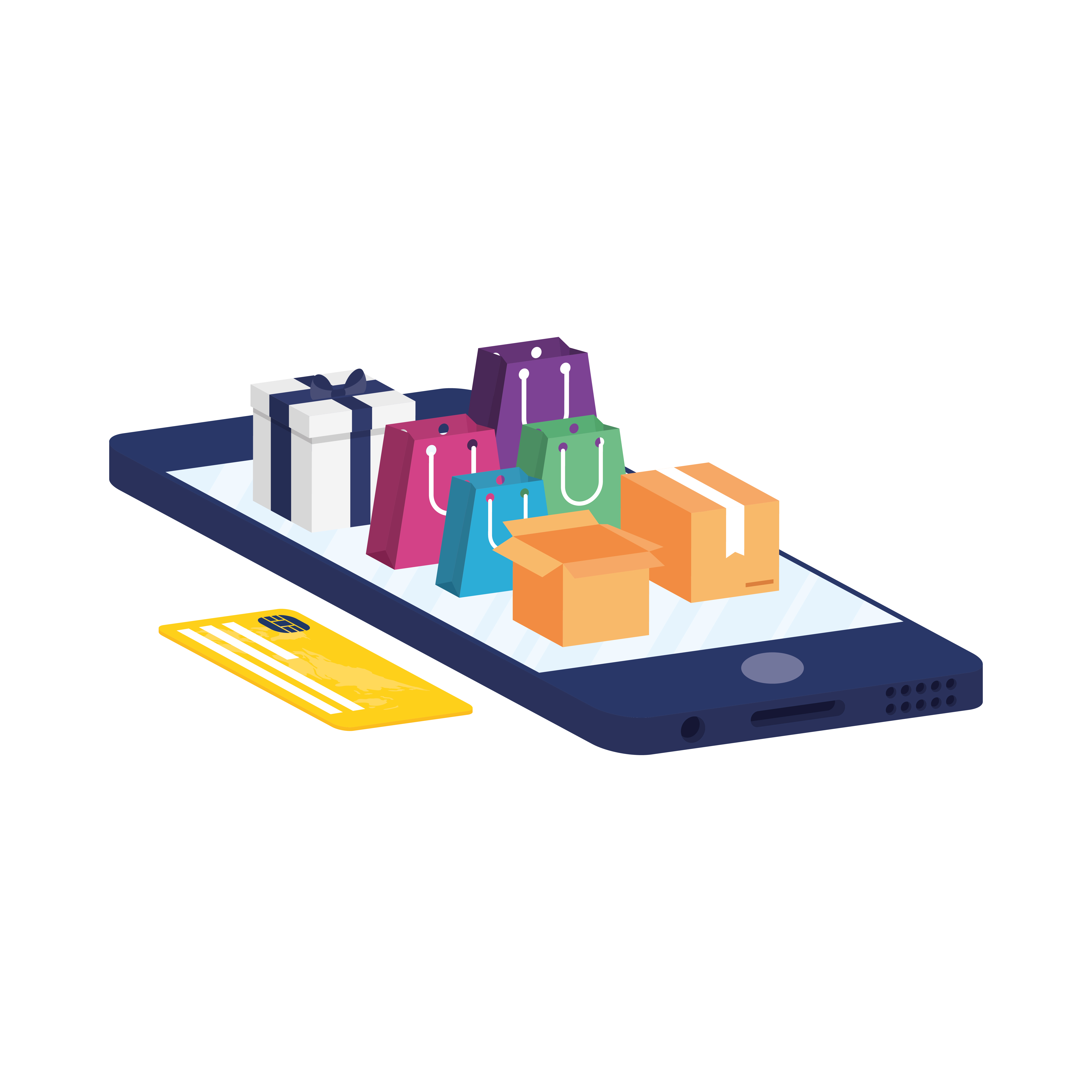 Eccomerce store ilustration